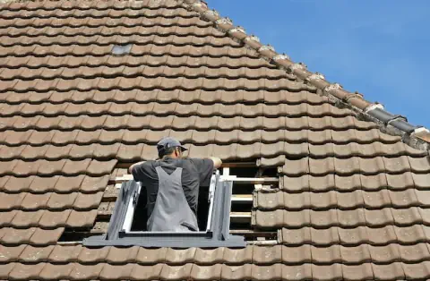 Pose de velux - Méry-Bissières-en-Auge